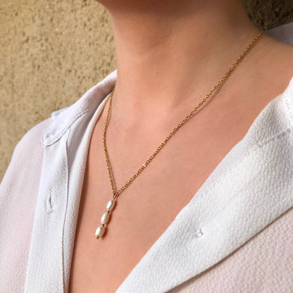 Collier Délice 3 perles
