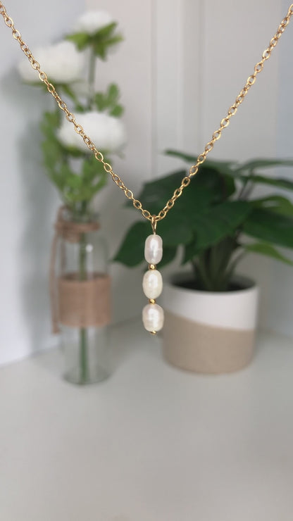 Collier Délice 3 perles